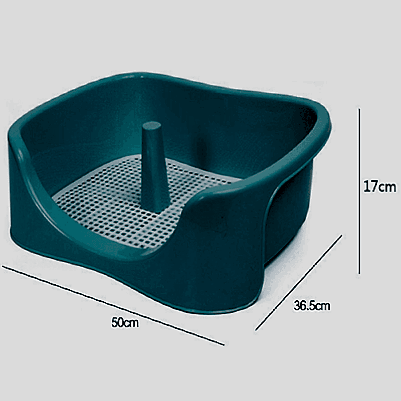 Yarım Kapalı Yavru Köpek Tuvalet Eğitim Seti 50x36,5x17cm