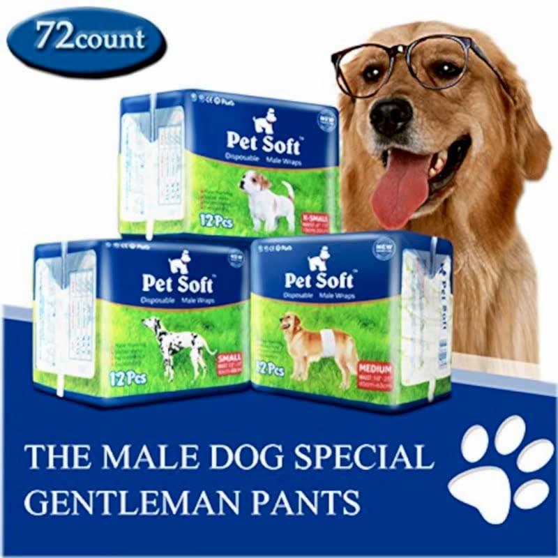 Köpek İçin Alt Tuvalet Bezi XSmall 12 li Paket