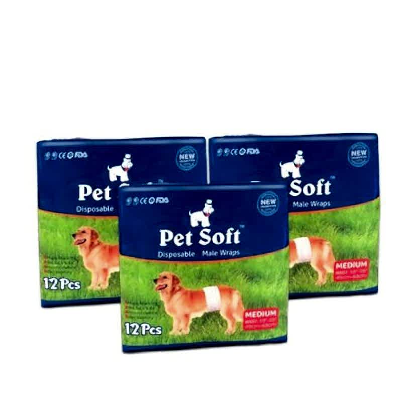 Köpek İçin Alt Tuvalet Bezi XSmall 12 li Paket