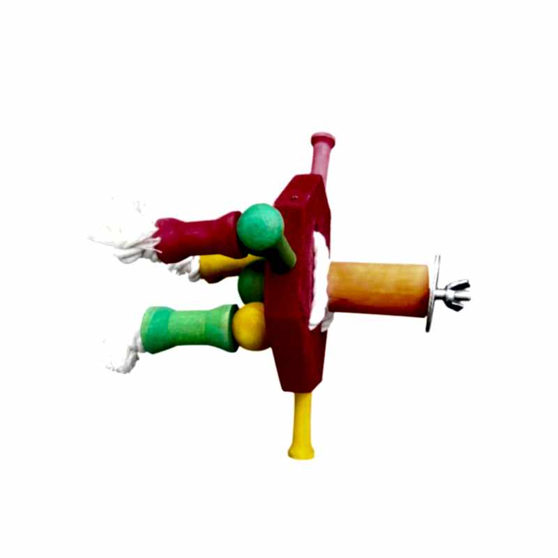 EASTLAND AHŞAP VE İPLİ TÜNEK OYUNCAK