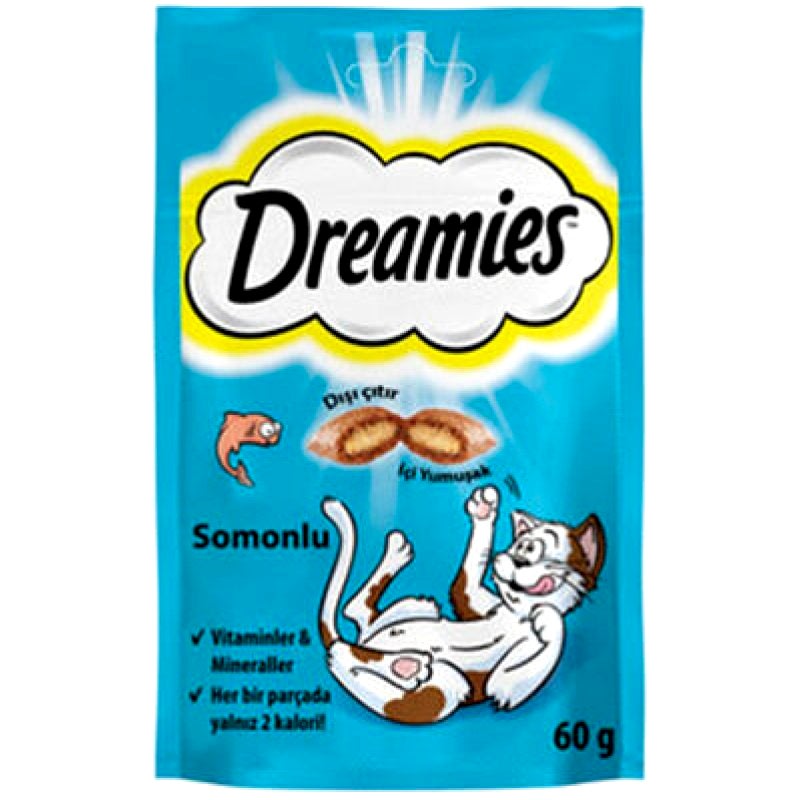Dreamies With Somonlu Kedi Ödülü 60 Gr