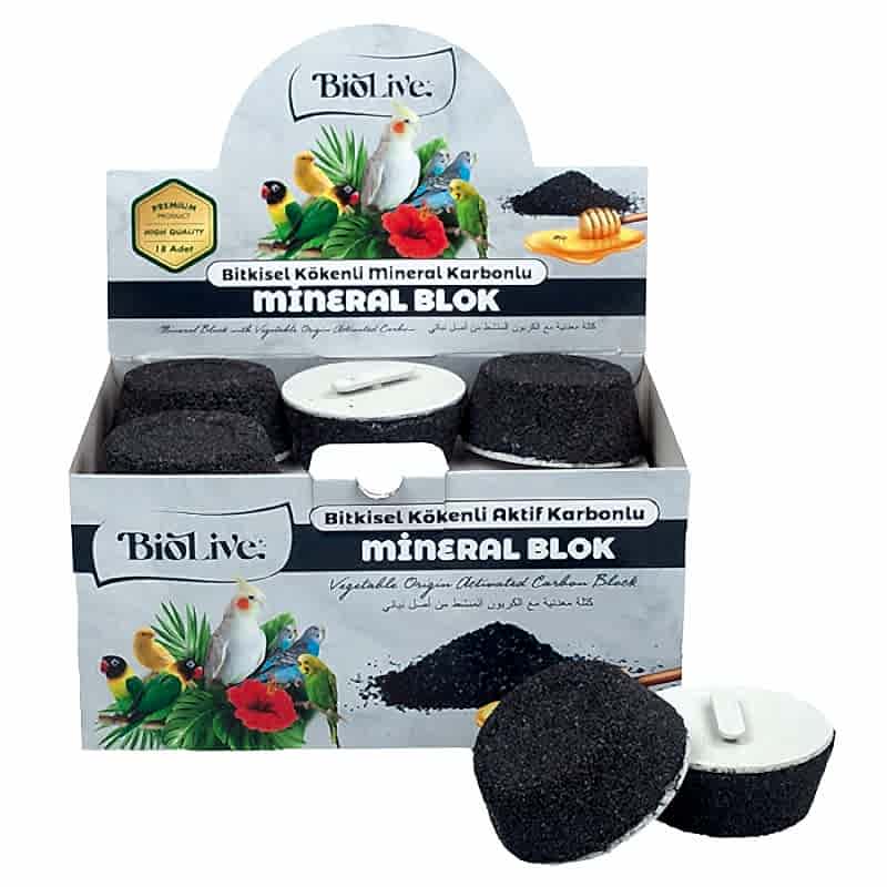 Biolive Aktif Karbonlu Mineral Blok