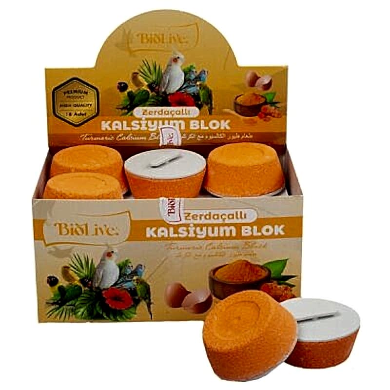 BİOLİVE ZERDAÇALLI KALSİYUM BLOK