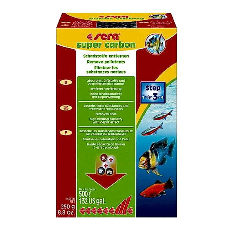 Sera Super Carbon 250gr Aktif Karbon