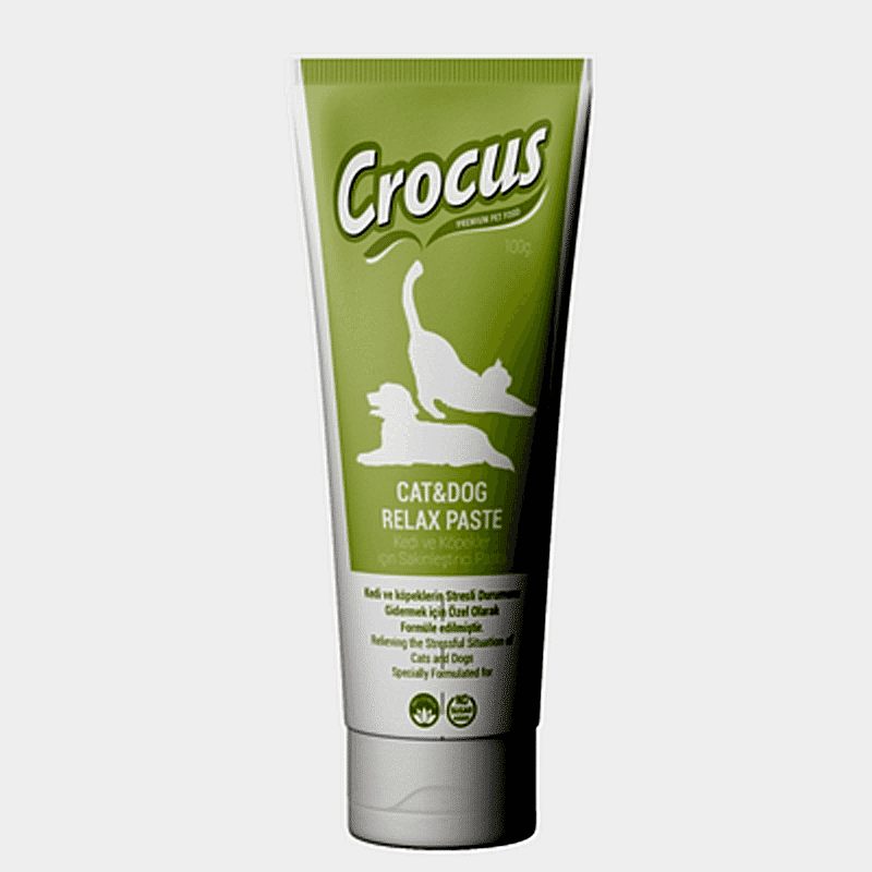 Crocus Relax Sakinleştirici Kedi ve Köpek Macunu 100 Gr