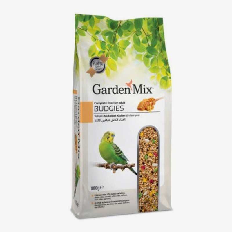 GARDENMİX PLATİN BALLI MUHABBET KUŞ YEMİ 1kg