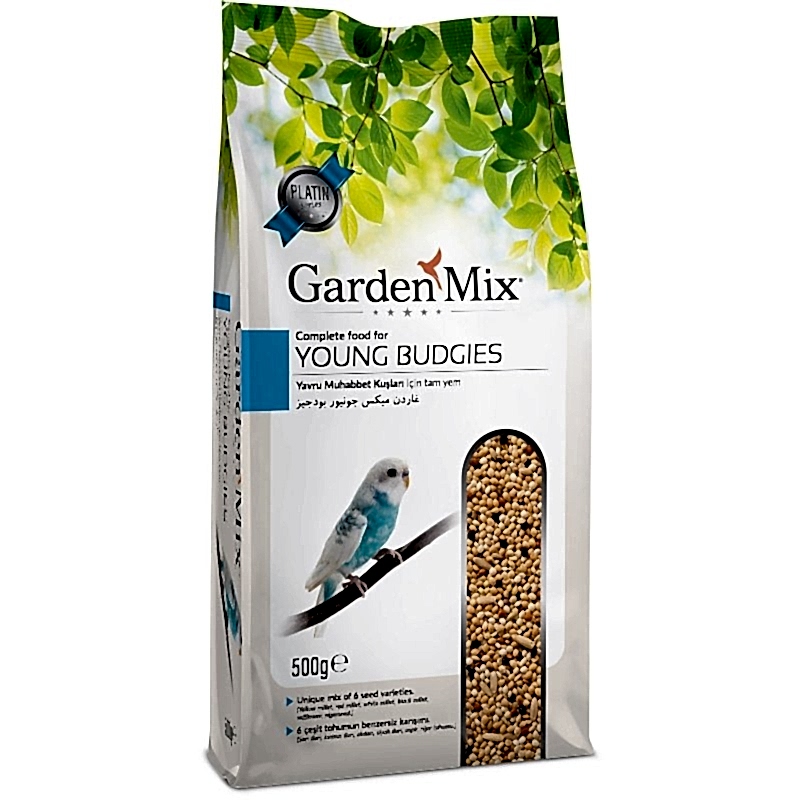 Gardenmix Platin Yavru Muhabbet Kuş Yemi 500gr