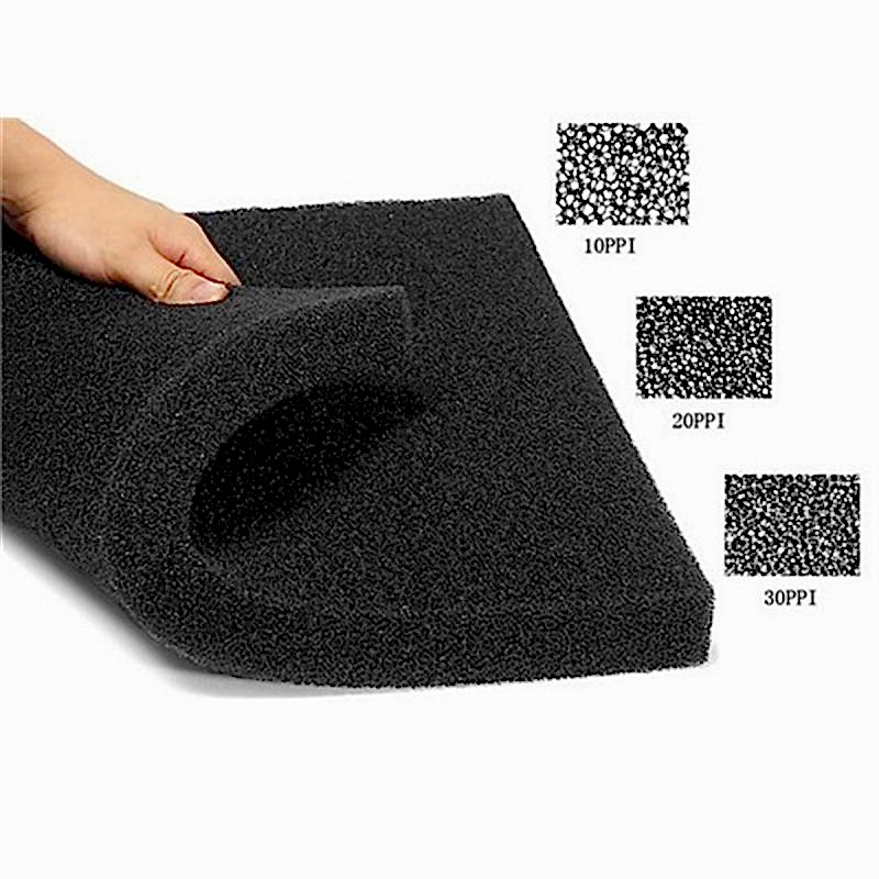 Biyolojik Filtre Süngeri Siyah 45x45x5cm