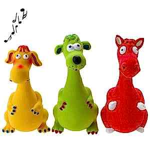 Köpek Oyuncagı Sevimli Hayvanlar Sesli 22cm