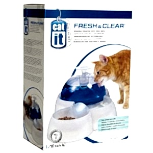 Catit Motorlu Otomatik Su Sebili 3 Lt+Mama Kabı