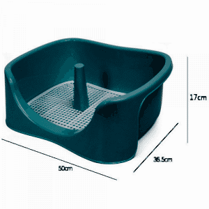 Yarım Kapalı Yavru Köpek Tuvalet Eğitim Seti 50x36,5x17cm
