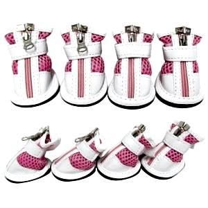 NUNBELL KÖPEK AYAKKABISI  NO:4 XL PEMBE