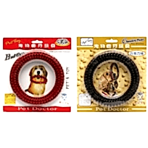 Plastik Diş Kemiği Kokulu Halka 11 cm