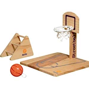 KARLIE AHŞAP KUŞ OYUNCAGI BASKET POTASI 20X20X21CM