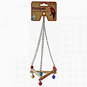 Rotipet Üçgen Salıncak Kuş Oyuncağı