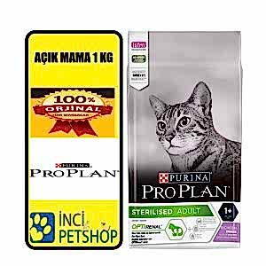 Proplan Sterilised Hindili açık Kedi Maması 1 Kg