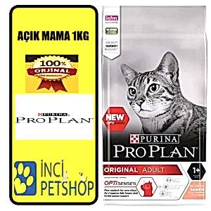 Pro Plan Somonlu açık Kedi Maması 1 Kg