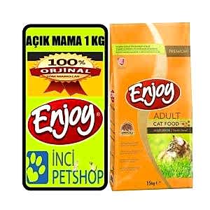 Enjoy Multi Color Açık Kedi Mamasi 1 KG