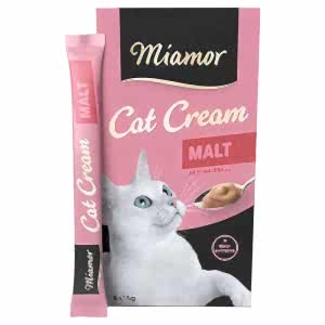 Miamor Cream Malt Mayası Tamamlayıcı Ek Besin ve Kedi Ödülü 6 x 15 Gr