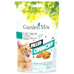 Garden Mix Somonlu İçi Dolgulu Kedi Ödülü 60 Gr