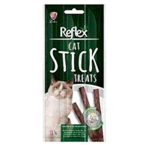 Reflex Cat Stick Av Hayvanı ve Kaz Etli Tahılsız Kedi Ödül Çubukları 5 Gr x 3 Stick