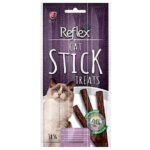 Reflex Cat Stick Kümes Hayvanlı ve Kızılcıklı Etli Tahılsız Kedi Ödül Çubukları 5 Gr x 3 Stick