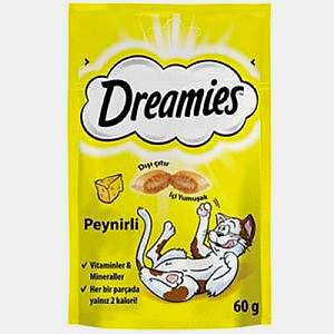 Dreamies With Cheese Peynirli Kedi Ödülü 60 Gr