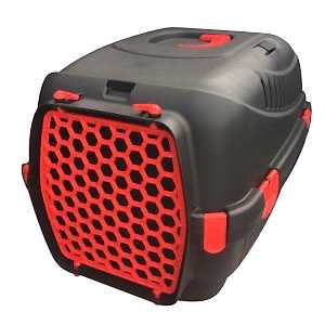 Mio Orta Boy Plastik Kedi Taşıma Çantası Siyah