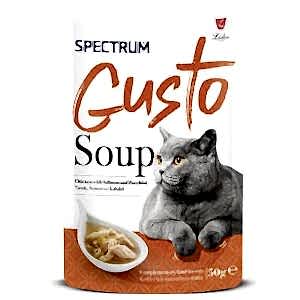 Spectrum Gusto Tavuk Etli Somon ve Kabaklı Kedi Çorbası 50 Gr