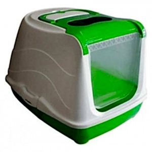 Mio Kapalı kedi Tuvaleti 36x49x39 Cm Yeşil