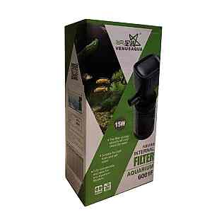 Venusaqua 6001F Akvaryum İç Filtre 15 Watt