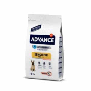 Advance Mini Sensitive Somonlu Küçük Irk Köpek Maması 3 Kg