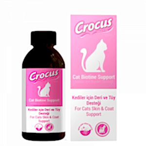 Crocus Biotine Support Deri ve Tüy Sağlığı Kedi Damlası 100 ML